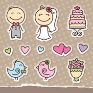 wedding stickers N4