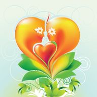 heart face
