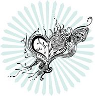 Heart ornament