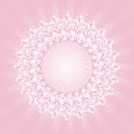 pink modern circle background