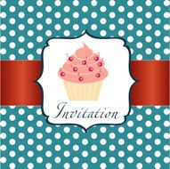 cupcake invitation background N5