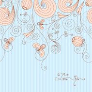 Floral background N1077
