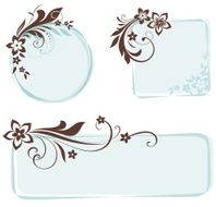 floral frame set N5