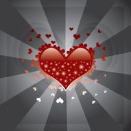 Red Valentine&#039;s Day Heart