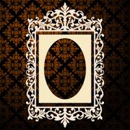 Decorative vintage frame N10
