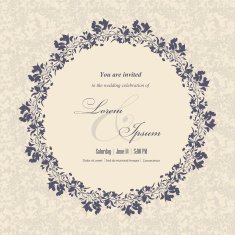 Wedding Invitation Card N132