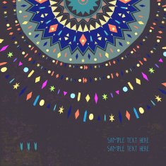 Geometric decor N34