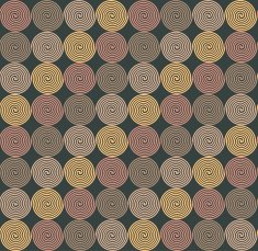ethnic seamless pattern with spirals
