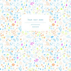 Floral decor N267