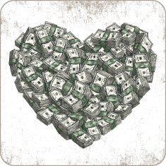In love with money