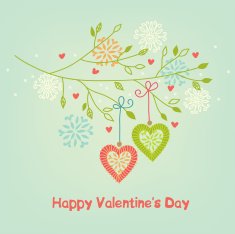 Valentine greeting card N30