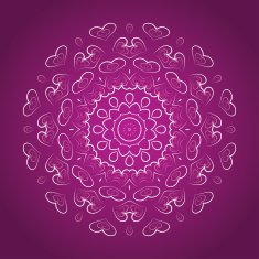 Beautiful abstract illustration for valentine day