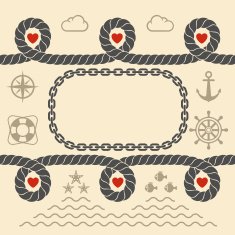 Valentine in marine style N3