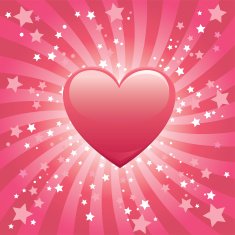 Bursting Heart Background