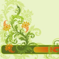 Floral background Vector illustration N19