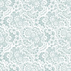 Lace seamless pattern with flowers N265
