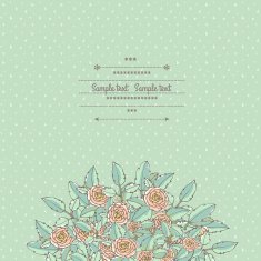 Floral decor N278