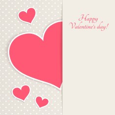 Greeting card for Valentine's day N21