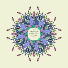 Floral decor N281