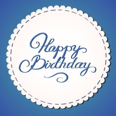 Happy Birthday card N173