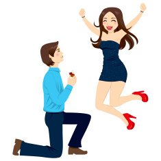 Engagement Proposal Excitement