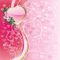 Valentines heart background N4