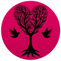 Love tree and birds N2