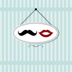 vintage valentine's day design
