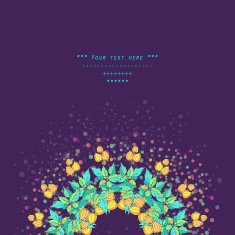 Floral decor N286
