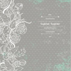 Floral decor N287