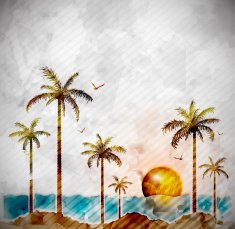 Tropical landscape N2
