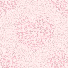 Heart from flowers N4
