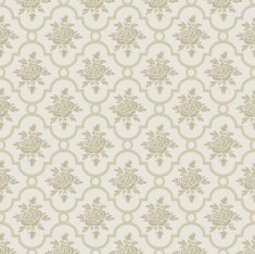 Pastel romantic roses seamless pattern