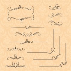 Decorative design elements N3