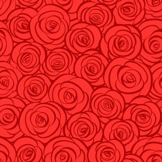 Seamless abstract red roses background