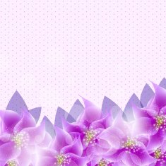 Stylish Floral Background Vector Illustration N10
