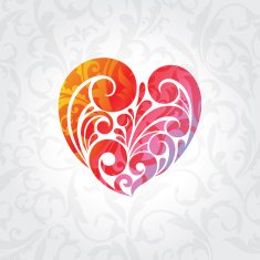 Valentines Day card N175