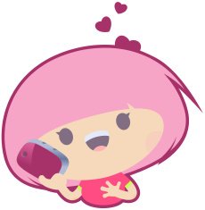 Flirting Girl holding a Cellphone N2