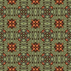 Seamless flower pattern background N26