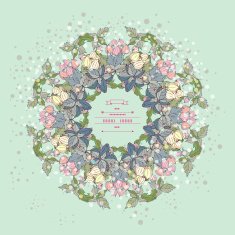 Floral decor N306