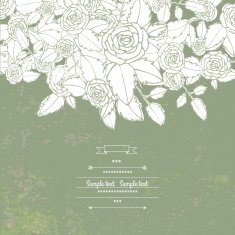 Floral decor N309