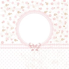 Baby pink flower background N2