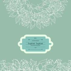 Floral decor N312