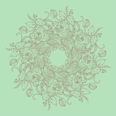 Floral decor N313