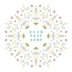 Floral decor N314