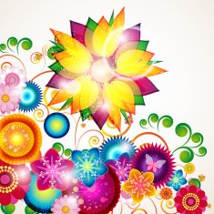 Floral background N1067