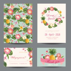 Greeting Card Set - for Wedding Baby Shower N2