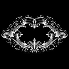 One Color Vintage Frame