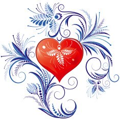 Red Valentines Heart N2