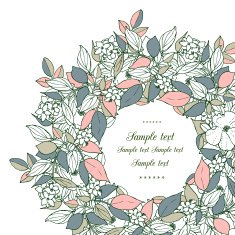 Floral decor N322